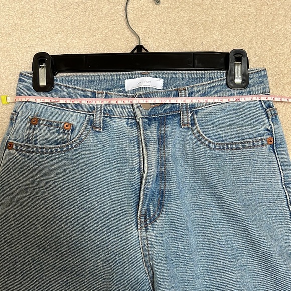 OAK + FORT Blue Mom Jeans - Picture 10 of 10